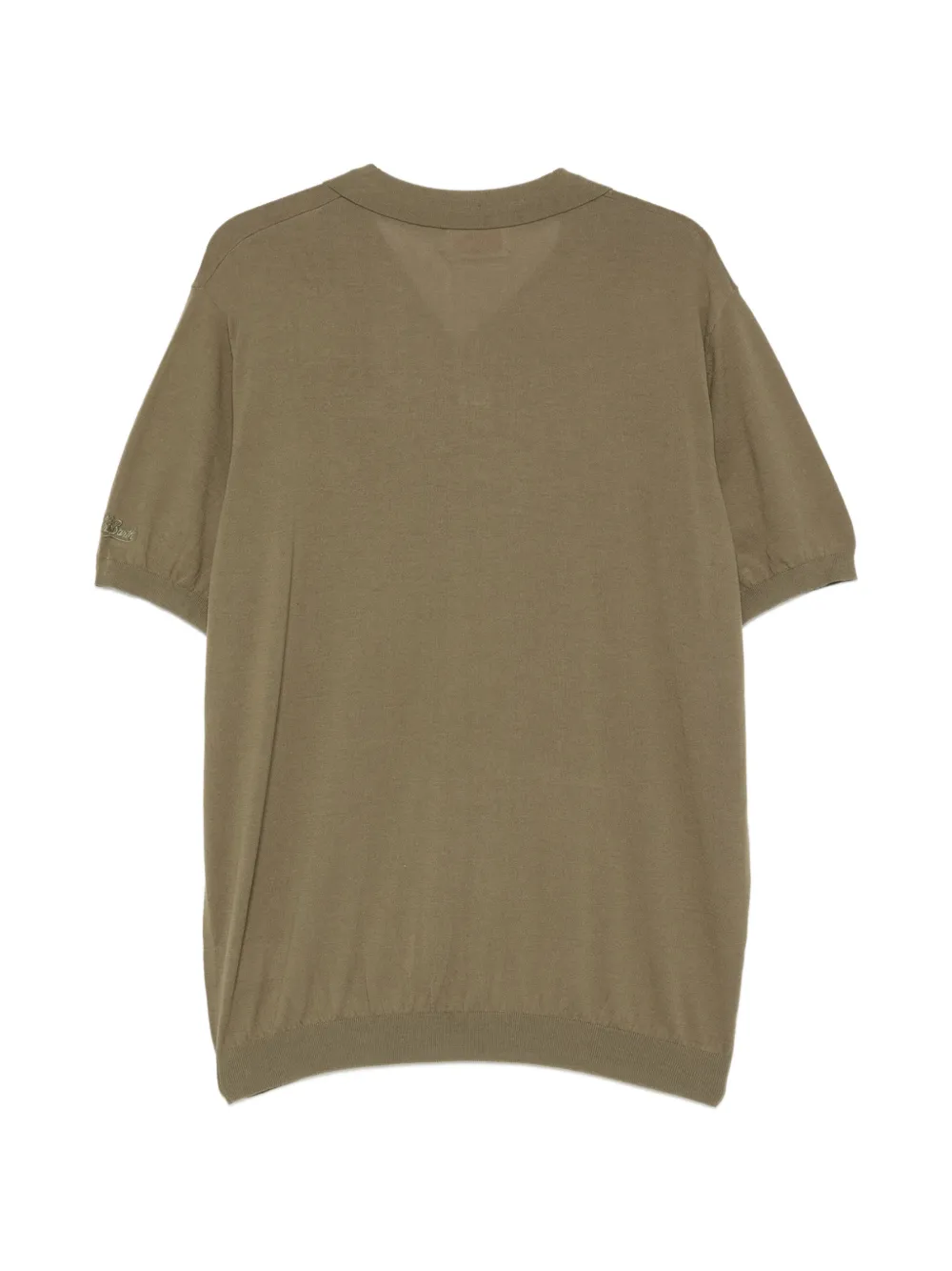 MC2 Saint Barth Fijngebreid T-shirt Groen