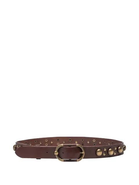 PINKO studded leather belt
