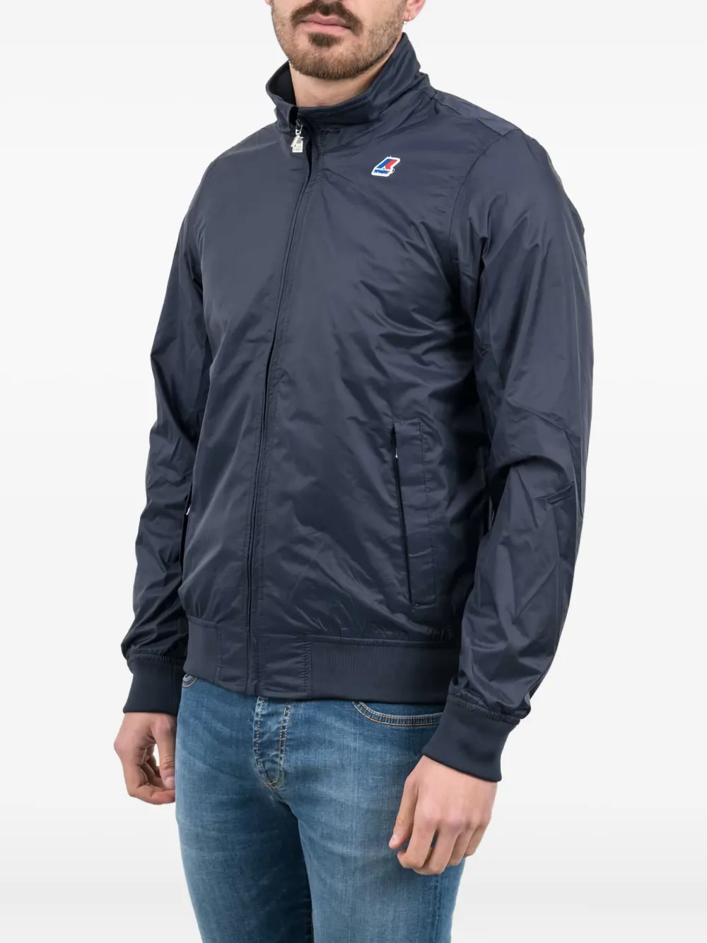 K-Way Bomberjack met rits Blauw