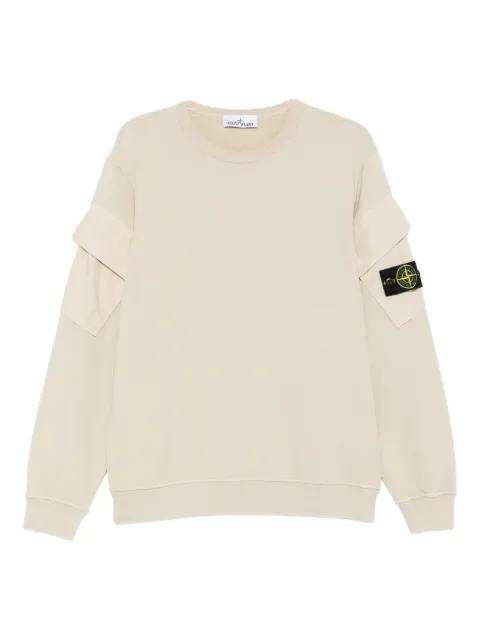 Stone Island sudadera con motivo Compass