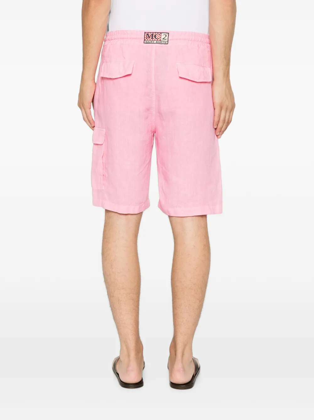 MC2 Saint Barth Shorts met trekkoord Roze