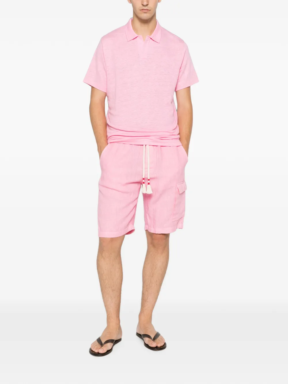 MC2 Saint Barth Shorts met trekkoord Roze