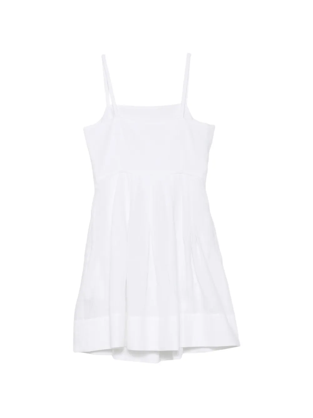 Eleventy Mini-jurk met spaghettibandjes Wit
