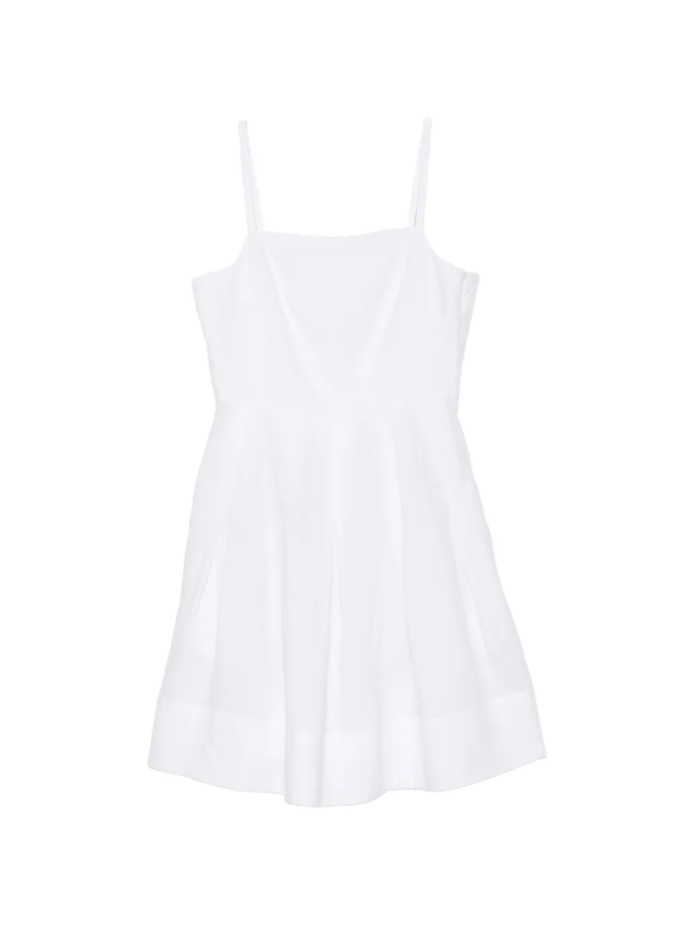 Eleventy spaghetti-strap mini dress - Bianco