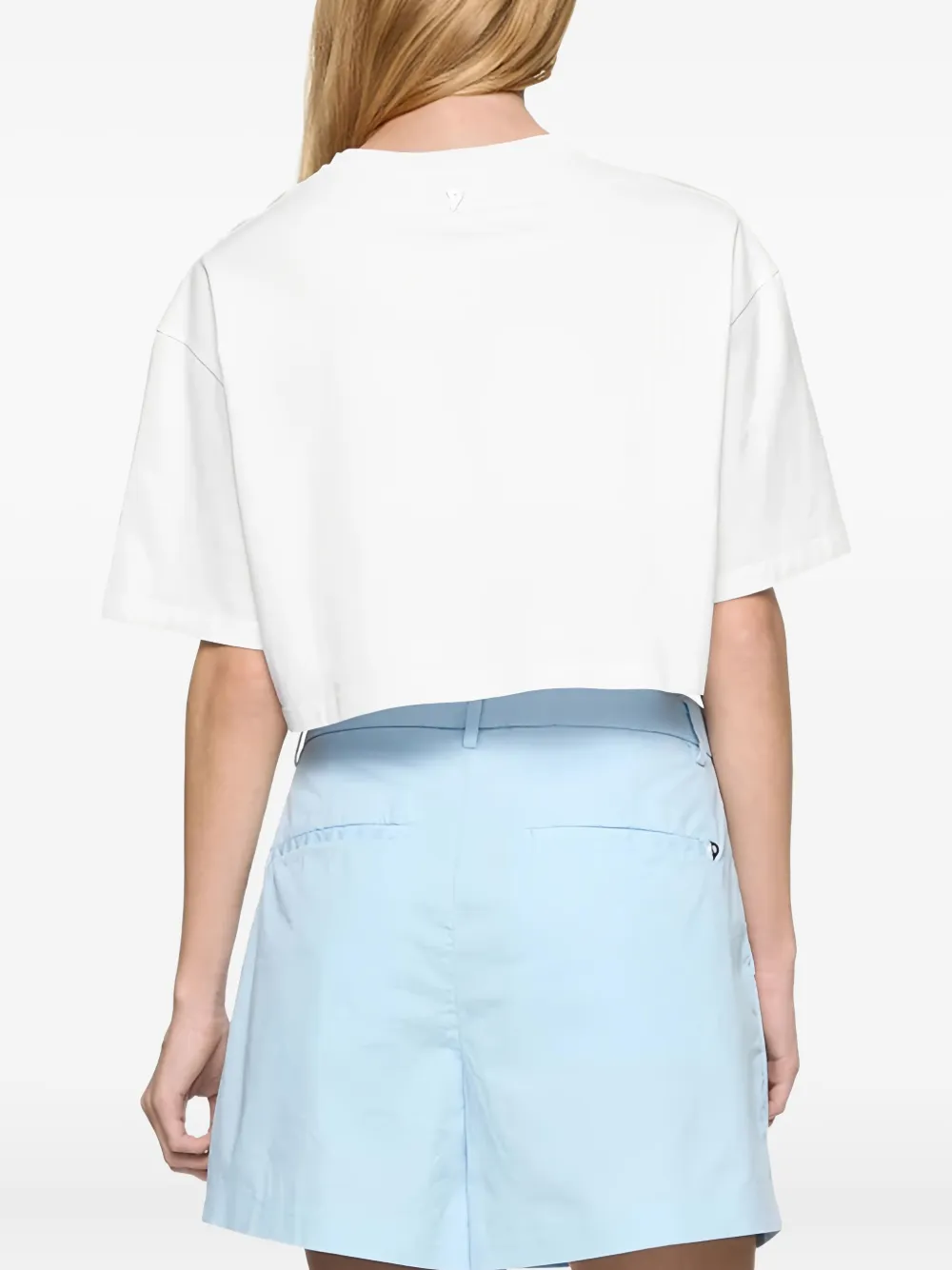 DONDUP crystal-embellished T-shirt Wit