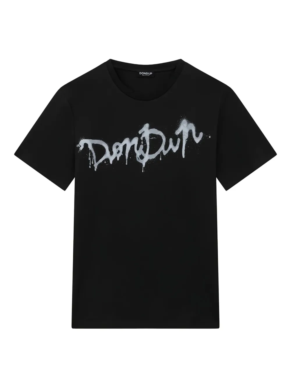 DONDUP spray-print T-shirt - ブラック DONDUP spray-print T-shirt - ブラック