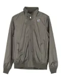K-Way zip-up bomber jacket - Brown