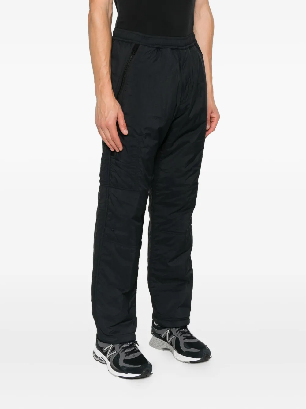 Stone Island Broek met ritszak Zwart