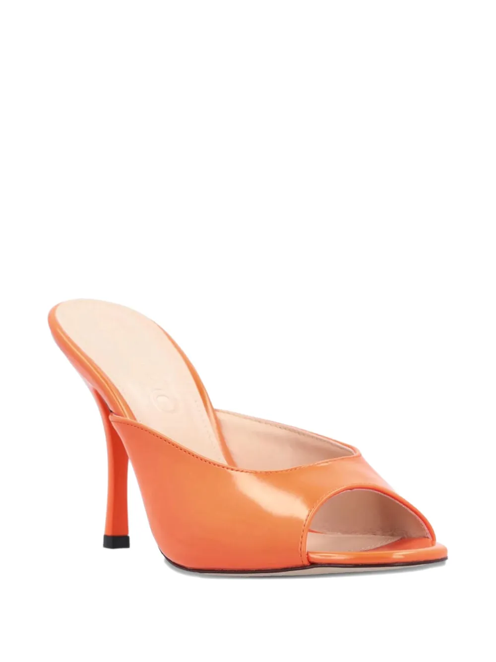 PINKO open-toe stiletto sandals Orange