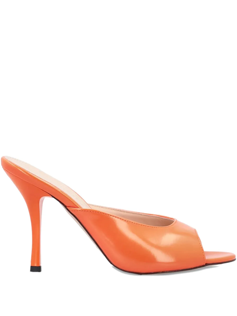PINKO open-toe stiletto sandals Orange