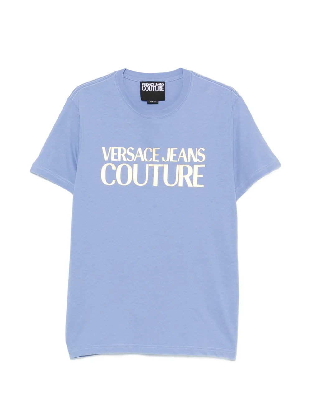 Versace Jeans Couture logo-print T-shirt - Blu