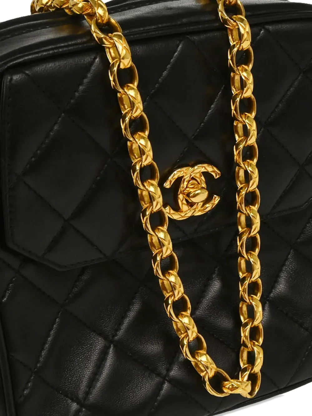 Pre-owned Chanel 1992 Mini Chain Camera Bag