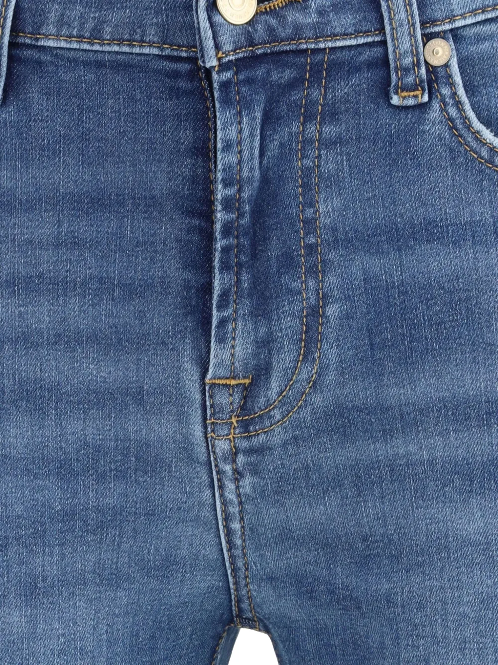 7 For All Mankind Ali Flare Jeans In Blue