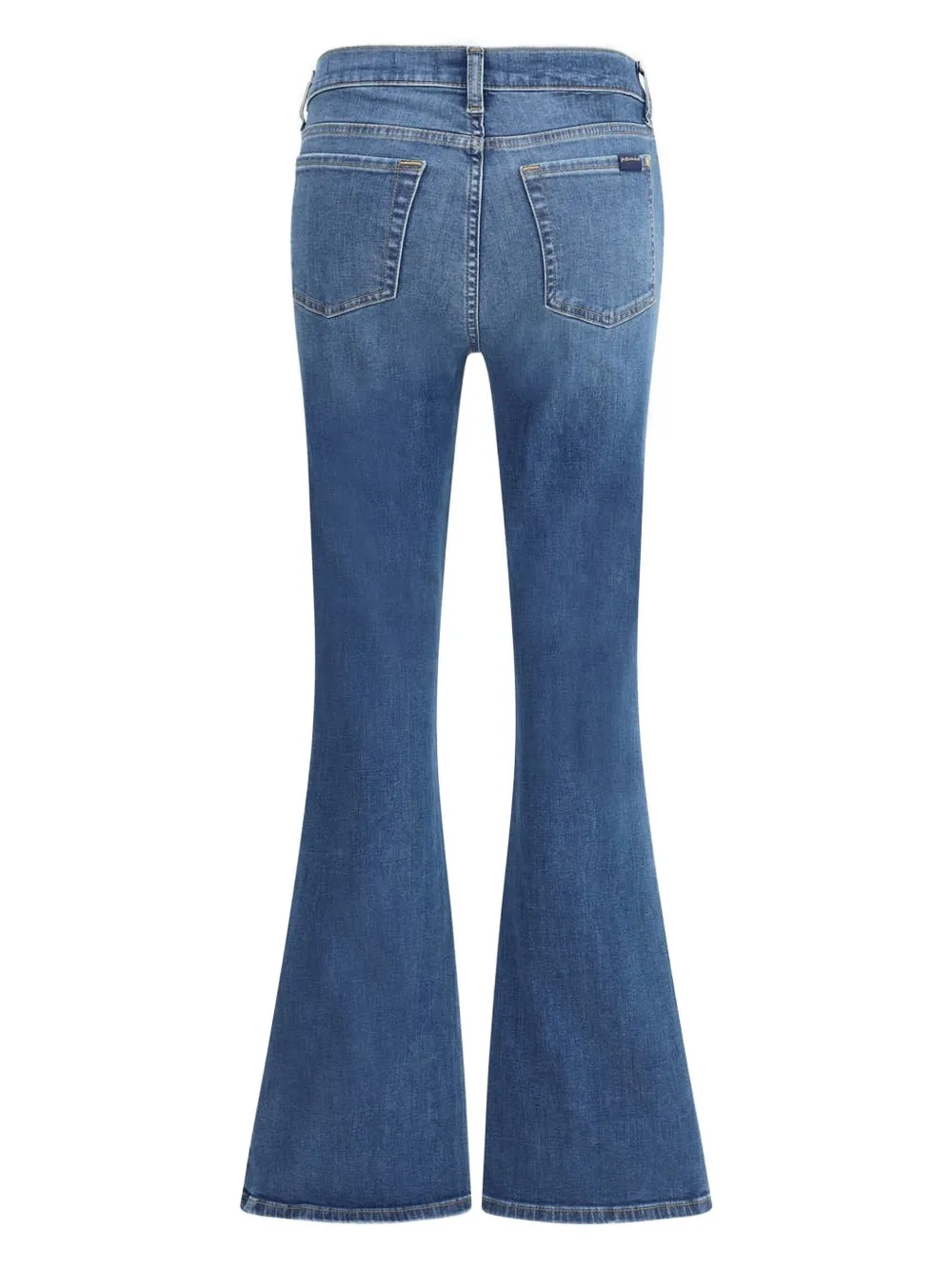 7 For All Mankind Ali Flare Jeans In Blue