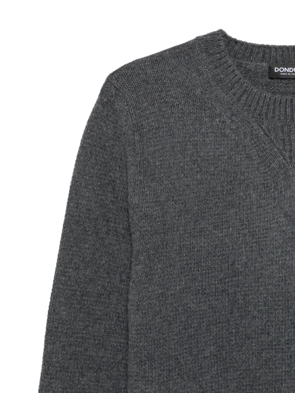 DONDUP crew-neck knitted sweater Grijs