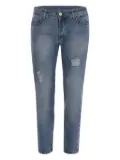 YES LONDON ripped-detail jeans - Blue