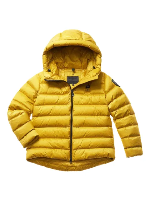 Blauer hooded puffer jacket