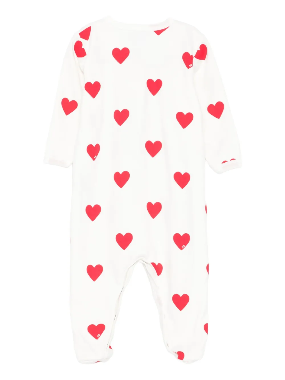 Petit Bateau heart-print romper | Rompers | Image 2
