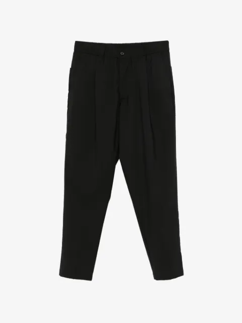 YES LONDON Sammy Cropped-Hose mit Falten