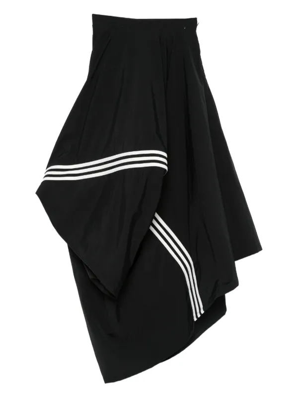 スカート Y-3 ASYMMETRICAL RAYON TWILL SKIRT Y-3 Asymmetric Skirt | ブラック | FARFETCH JP