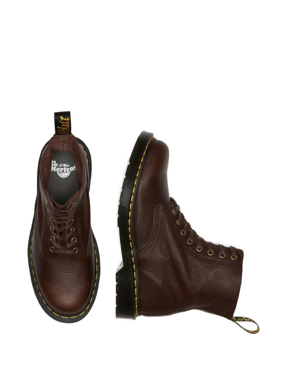 Dr. Martens 1460 Ambassador leather lace-up boots Brown