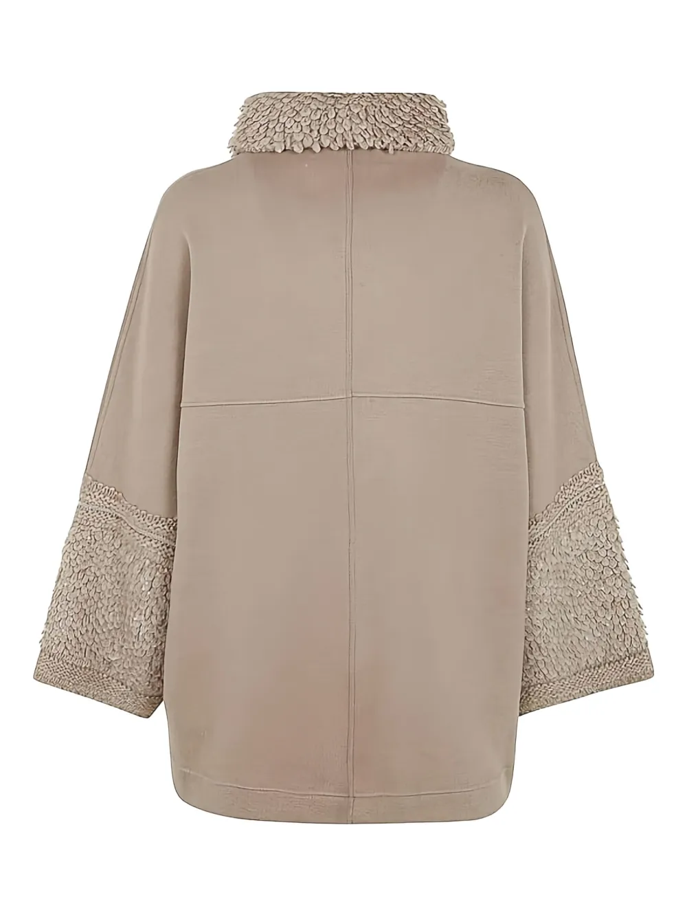 D.Exterior Jack met franje en zak Beige