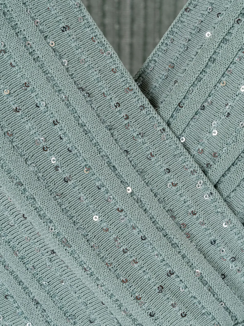D.Exterior Midi-jurk verfraaid met pailletten Blauw