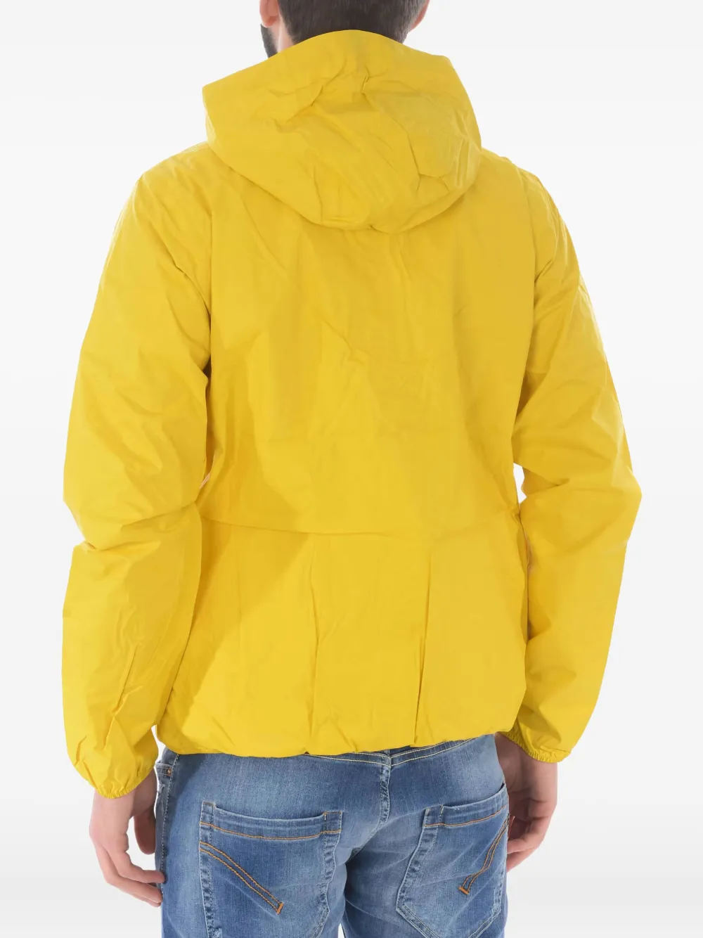 K-Way Jack met capuchon Geel