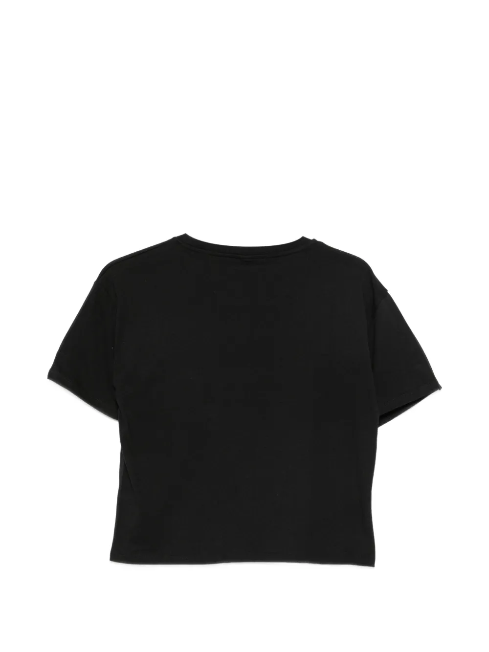 Moschino T-shirt met logoprint Zwart