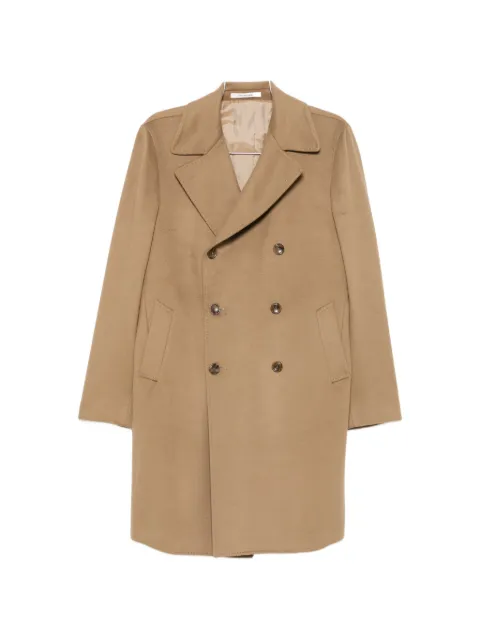 Tagliatore notch-lapel double-breasted coat