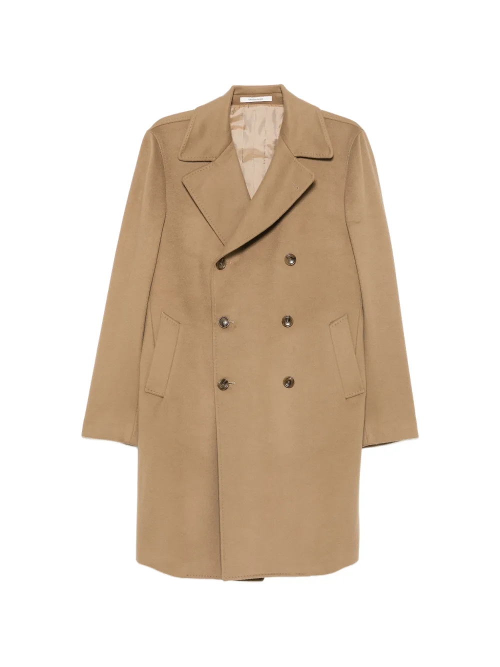 Tagliatore notch-lapel double-breasted coat - Toni neutri