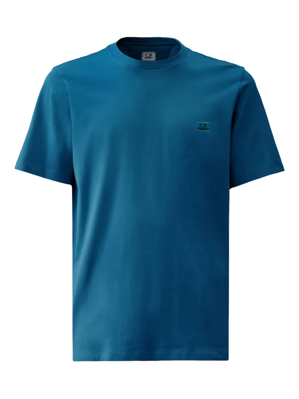 C.P. Company logo-appliqué T-shirt Blauw