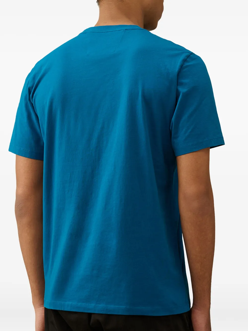 C.P. Company logo-appliqué T-shirt Blauw