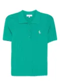 Sporty & Rich SRC ribbed polo top - Green