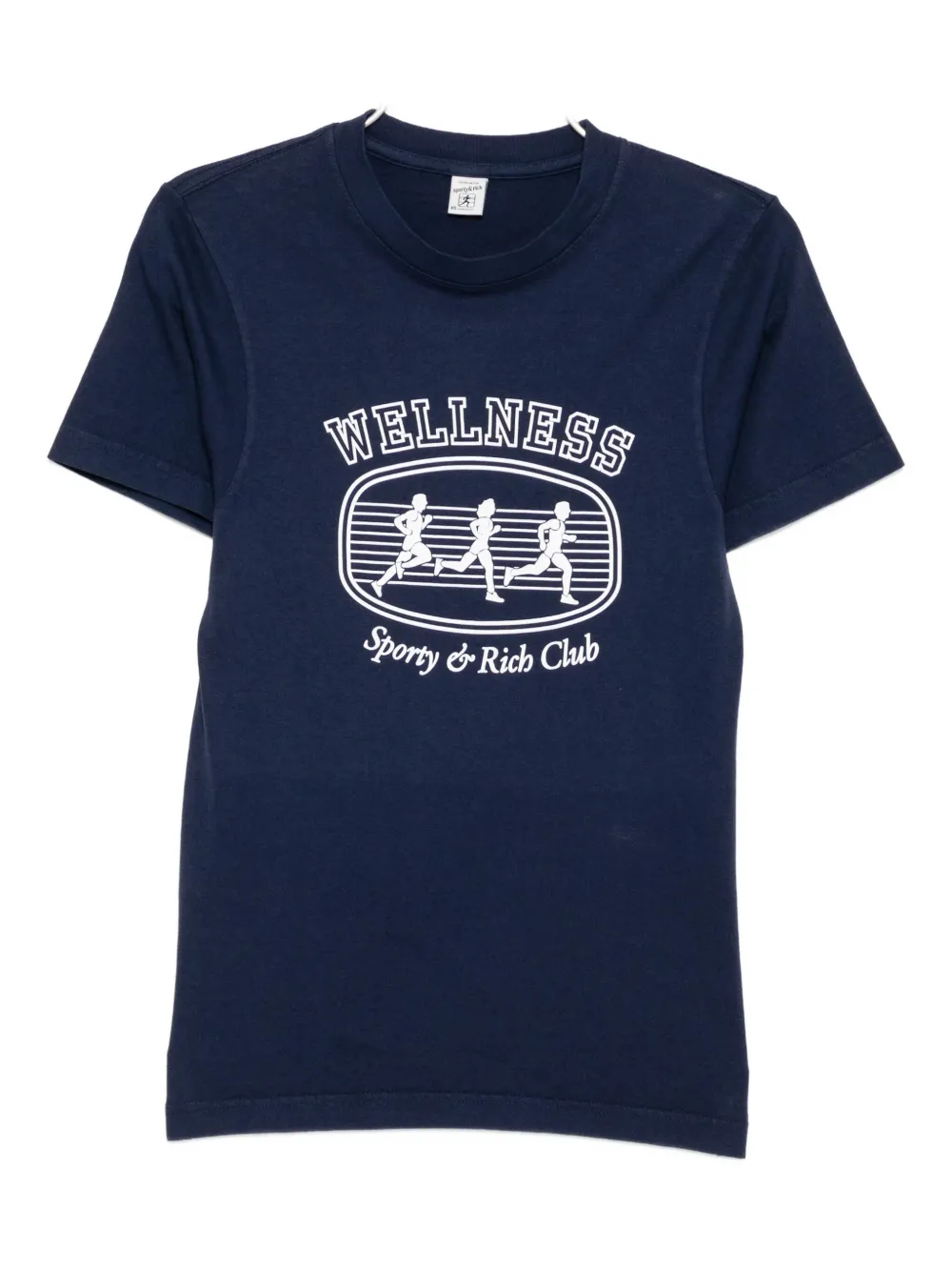 Sporty & Rich Paris Marathon T-shirt - Blu