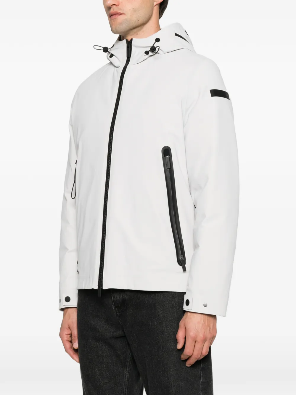 RRD hooded zip-up jacket Wit
