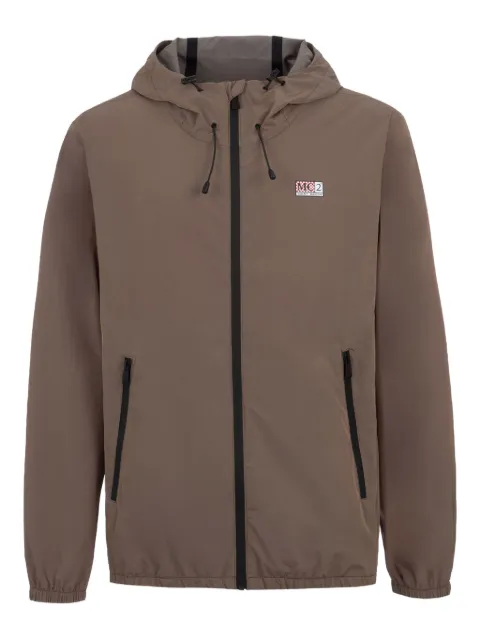 MC2 Saint Barth chamarra con capucha y cierre