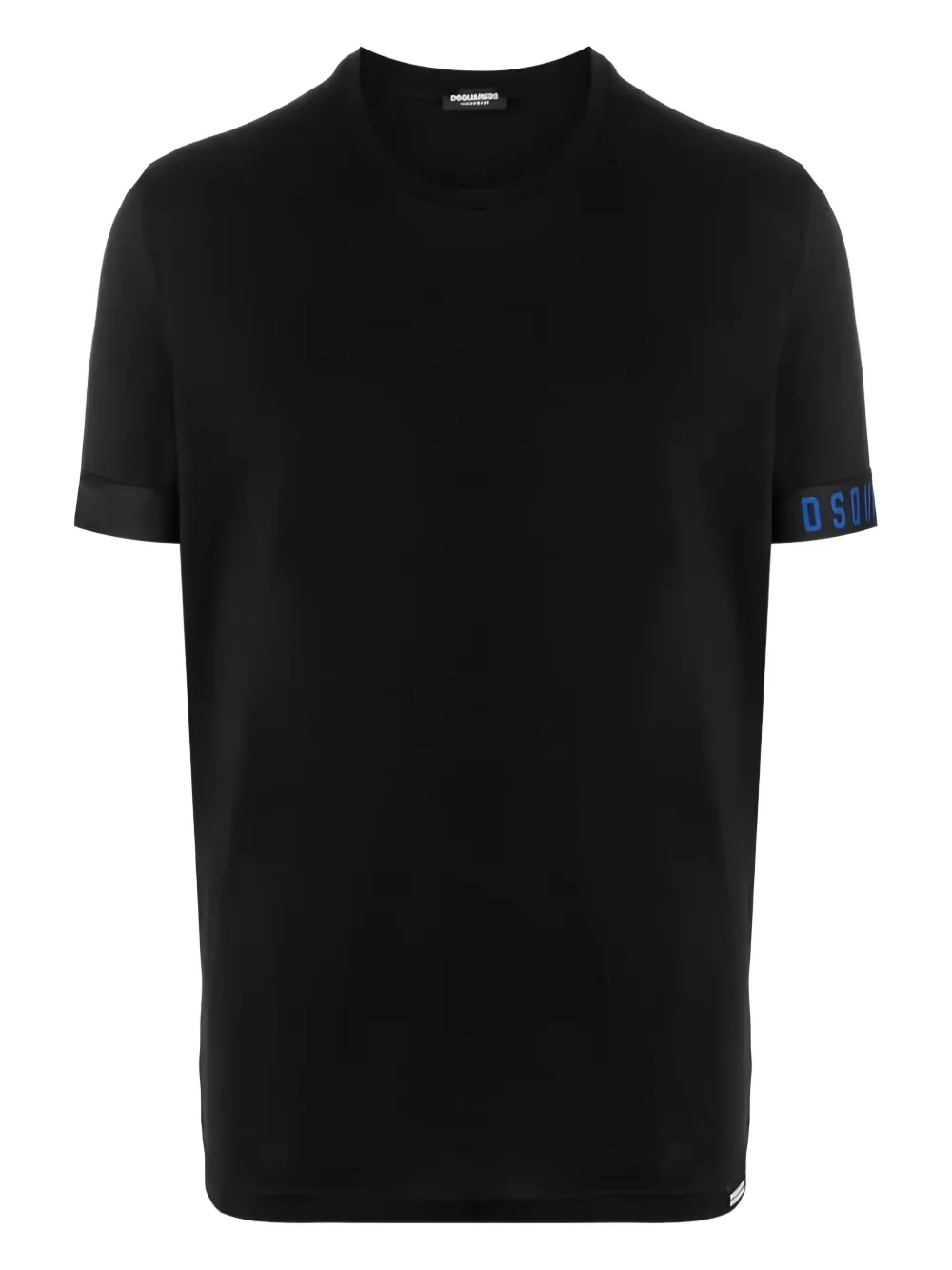 DSQUARED2 T-shirt met logodetail Zwart
