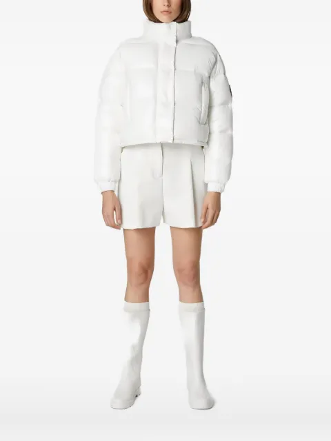 Save The Duck logo-patch padded jacket