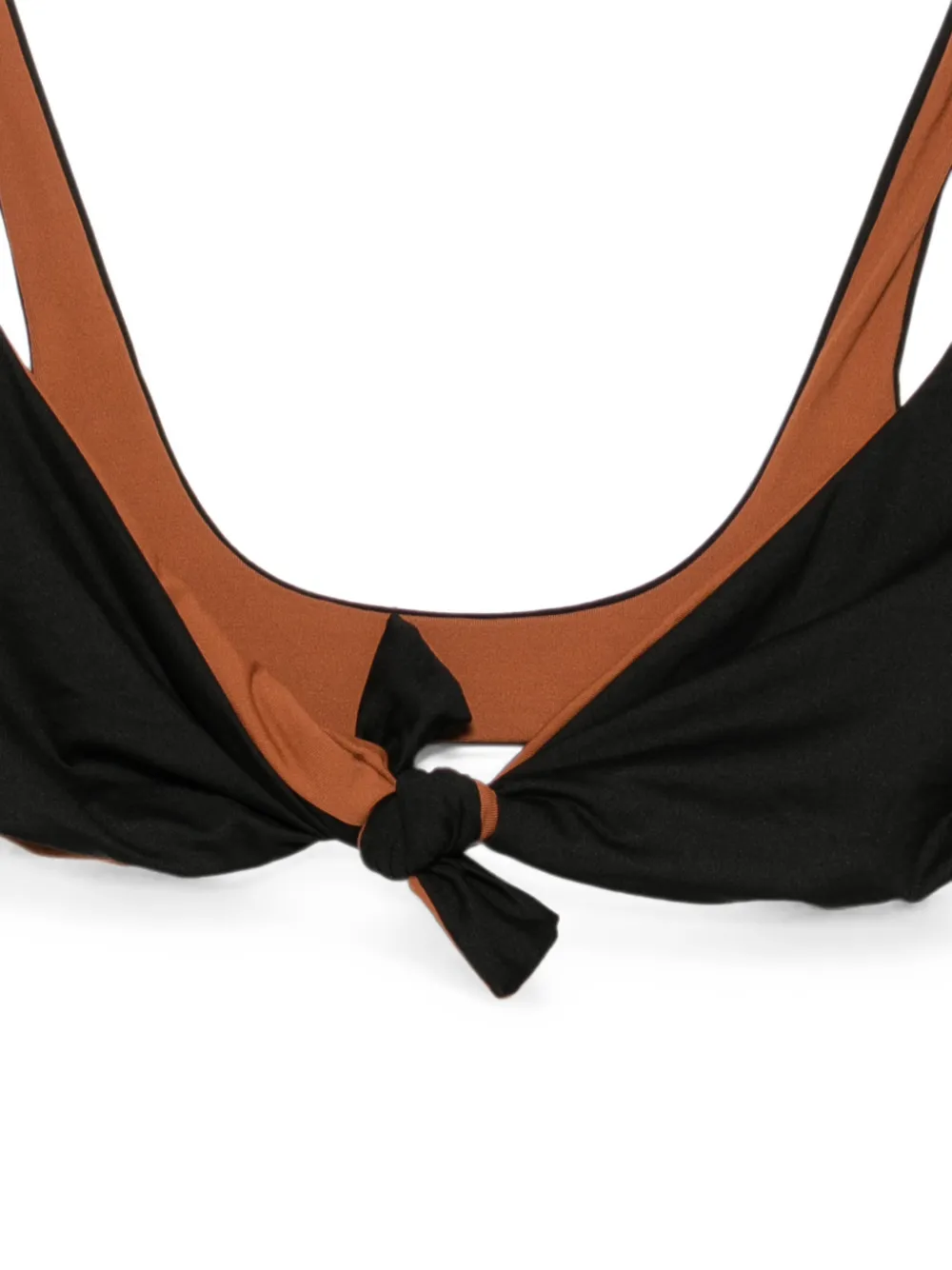 Fisico Bikini met strikdetail Zwart