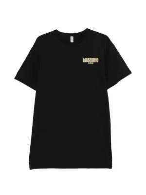 MM6 Maison Margiela ナンバーモチーフ Tシャツ | ブラック | FARFETCH JP