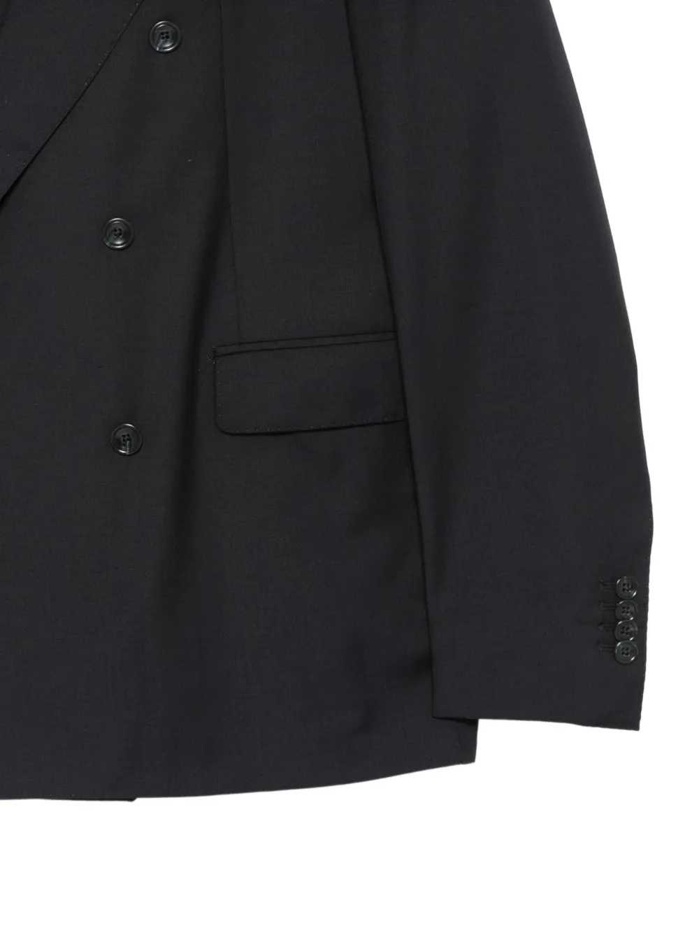 Tagliatore Double-breasted Jacket In Black