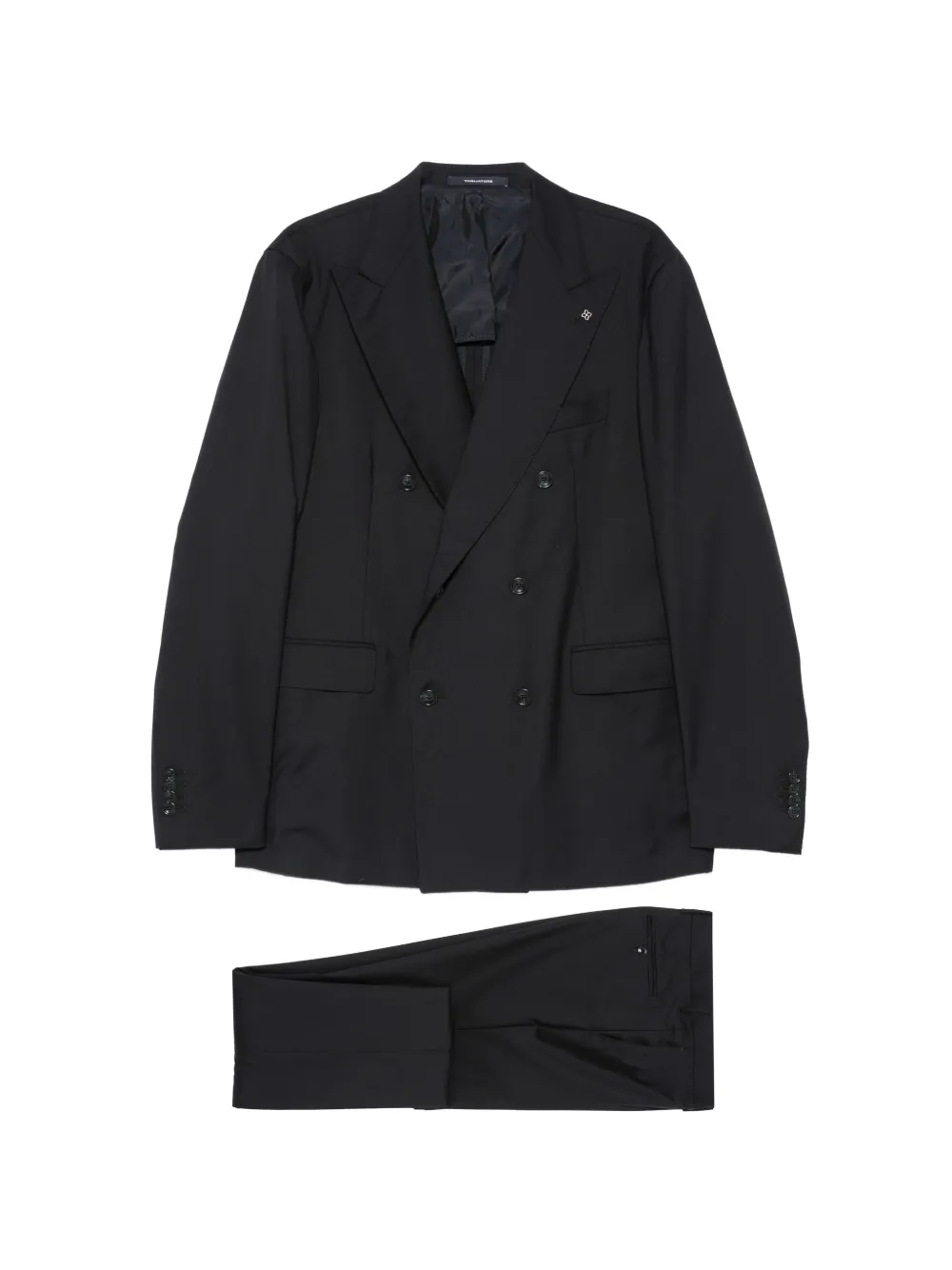 Tagliatore double-breasted suit - Nero