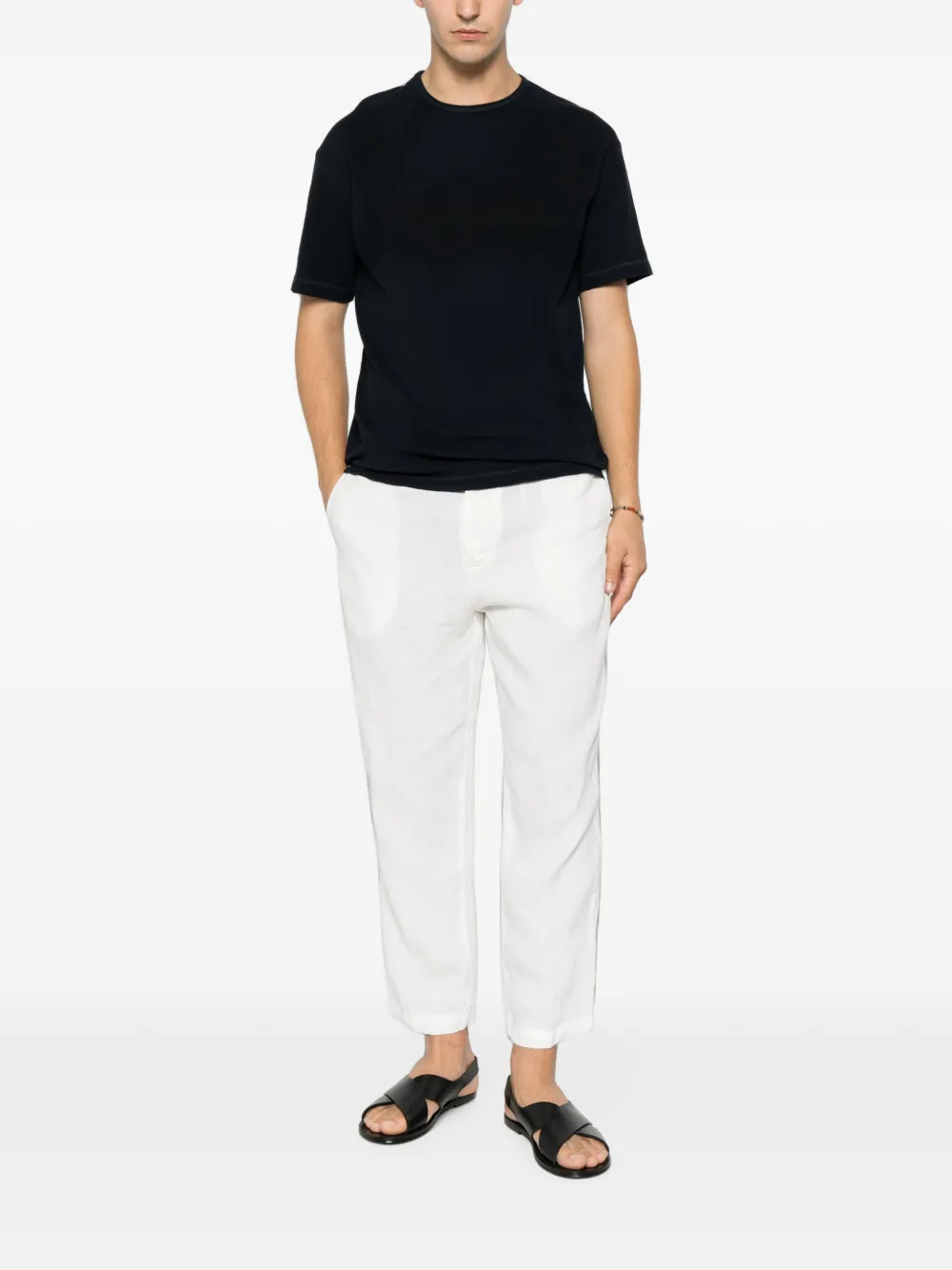 Costumein T-shirt met ronde hals Blauw