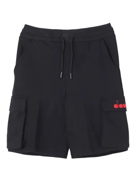 Diadora Junior cargo-pocket drawstring shorts