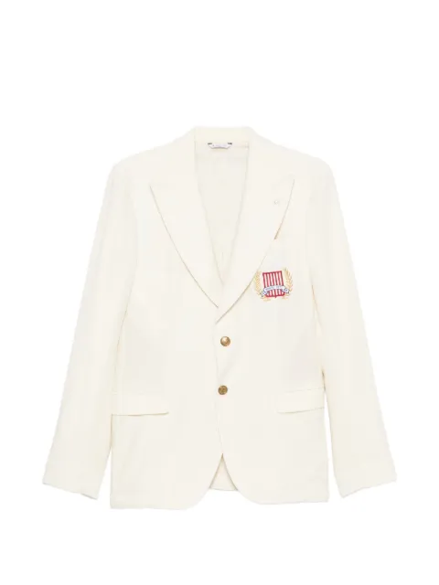 Manuel Ritz chaqueta con logo bordado