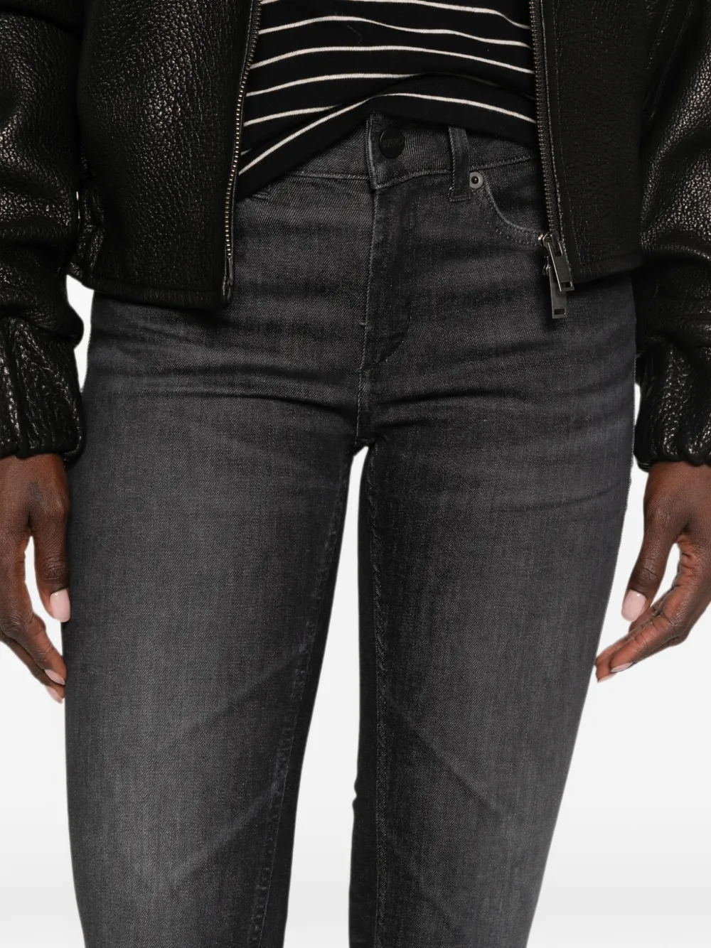 DONDUP Jeans met vervaagd effect Grijs