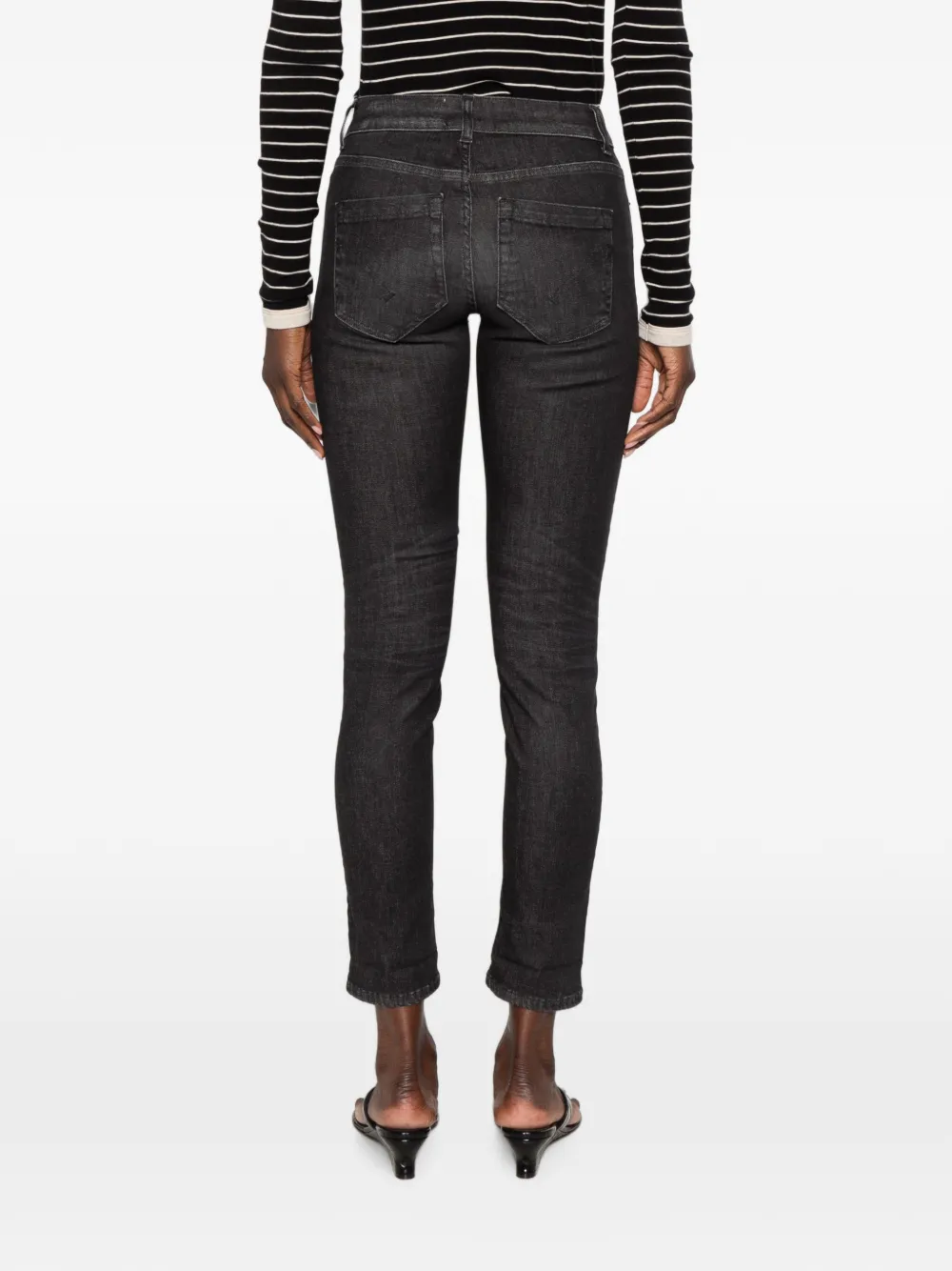 DONDUP Jeans met vervaagd effect Grijs