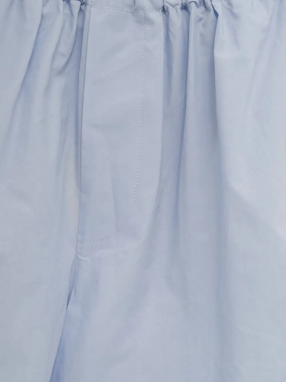 Baserange Elastische shorts Blauw