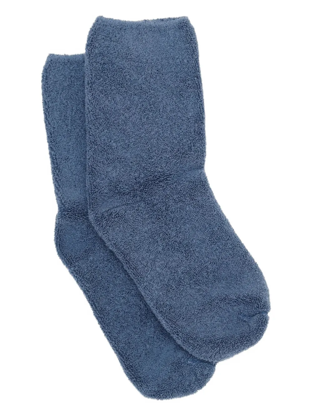 Baserange fluffy ribbed socks Blauw